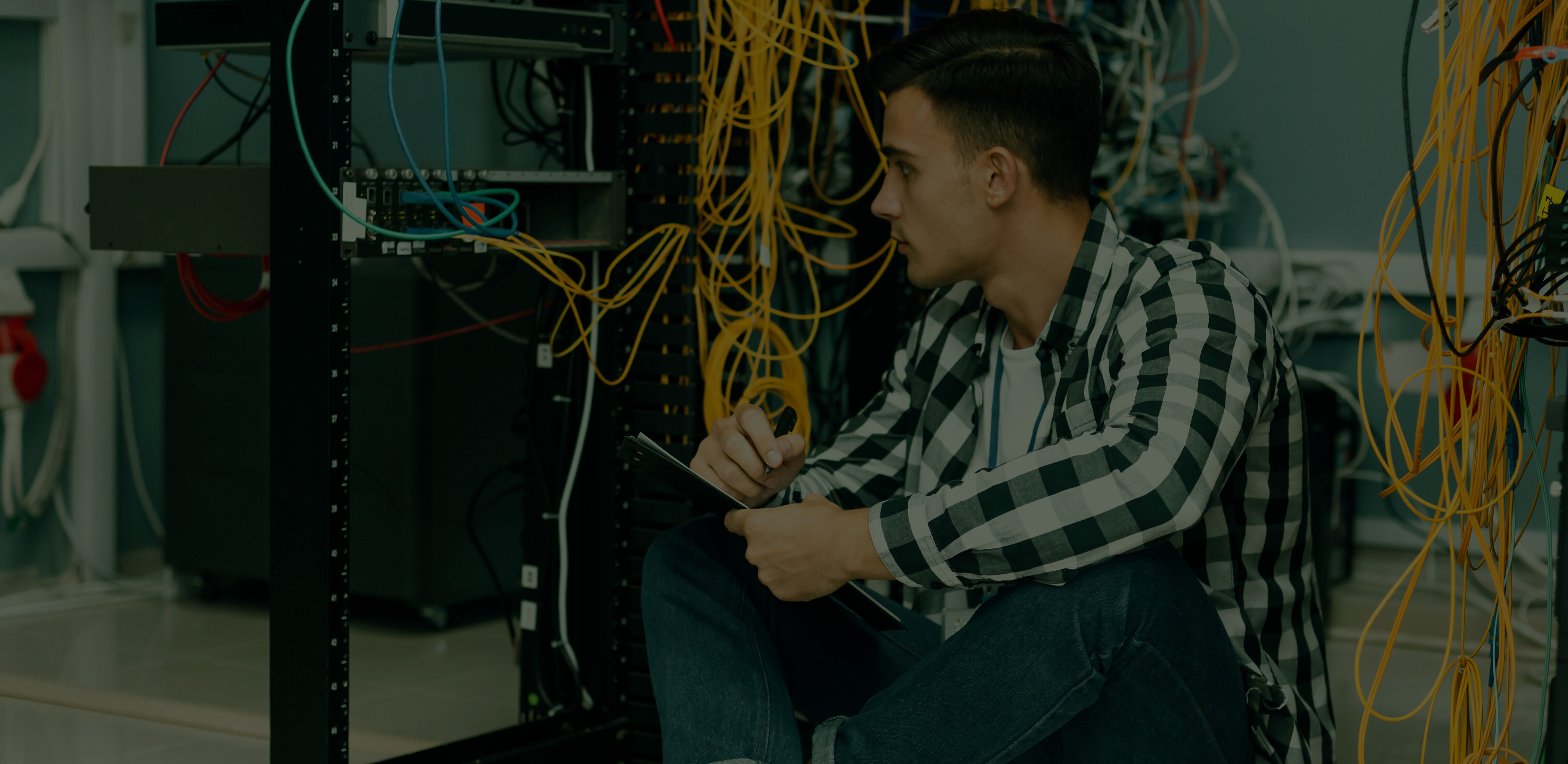 handsome-engineer-working-server-room888