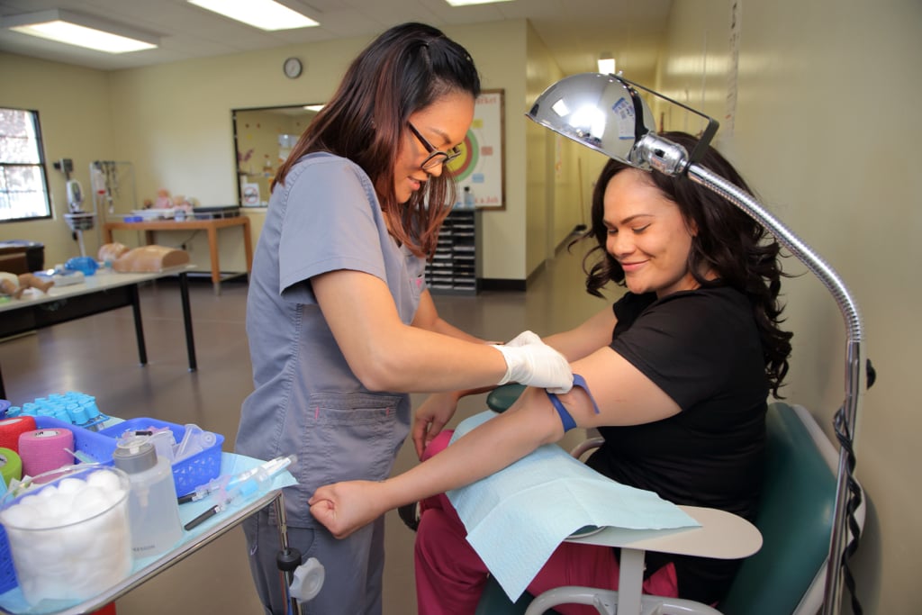 photo of a CET medical assistant at work
